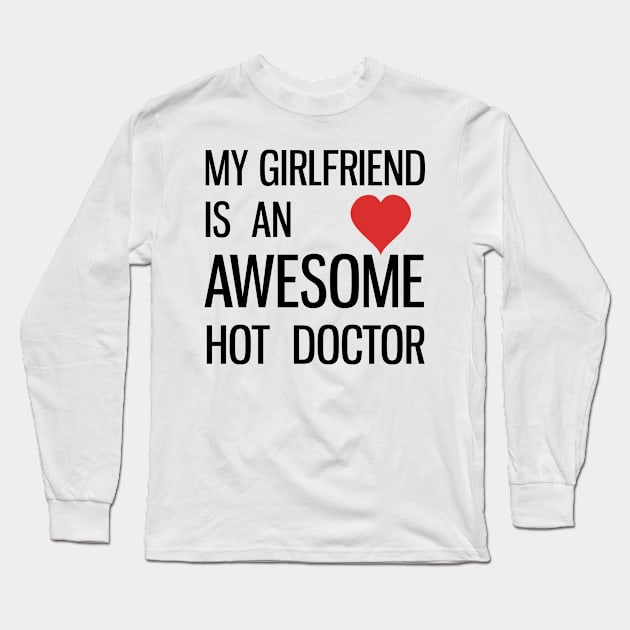 Doctor Girlfriend Long Sleeve T-Shirt by Historia